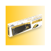 Ensemble Clavier et Souris Sans Fil Advance Pep's / Jaune
