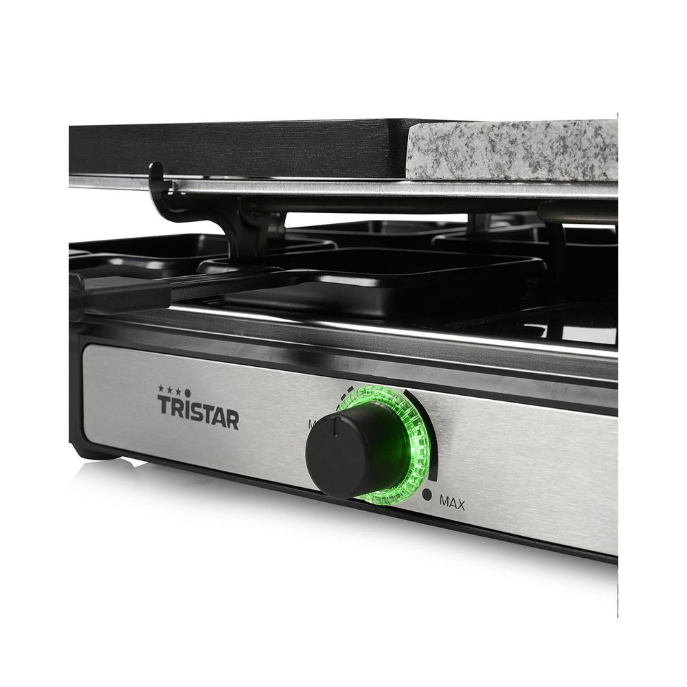 Appareil À Raclette et pierre à cuire TRISTAR 1400W