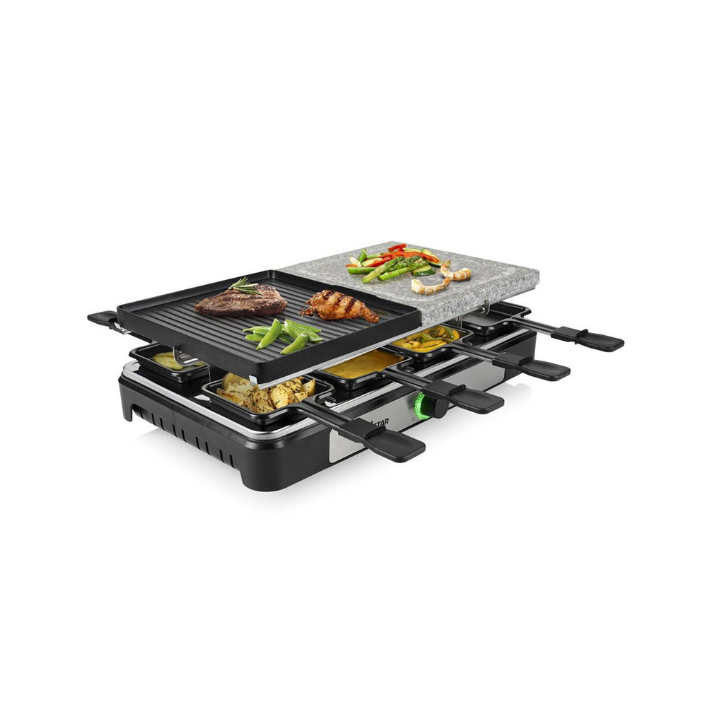 Appareil À Raclette et pierre à cuire TRISTAR 1400W