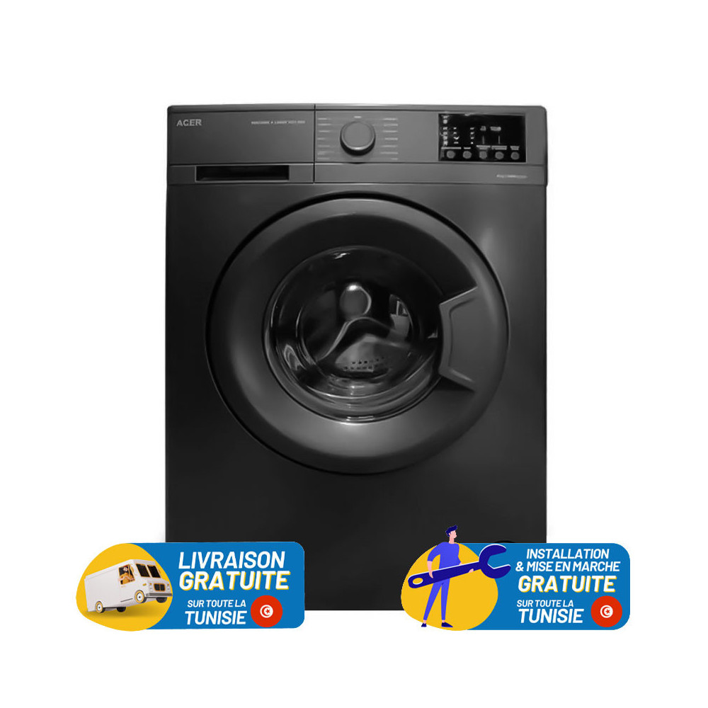 LAVE LINGE ACER 7KG BLACK