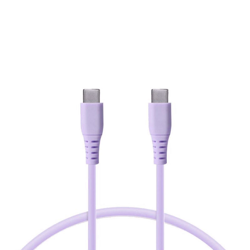 CABLE CHARGEUR  Type C  VERS  Type C  / 25W / Violet
