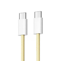 CABLE CHARGEUR  Type C  VERS  Type C  / 25W / Jaune