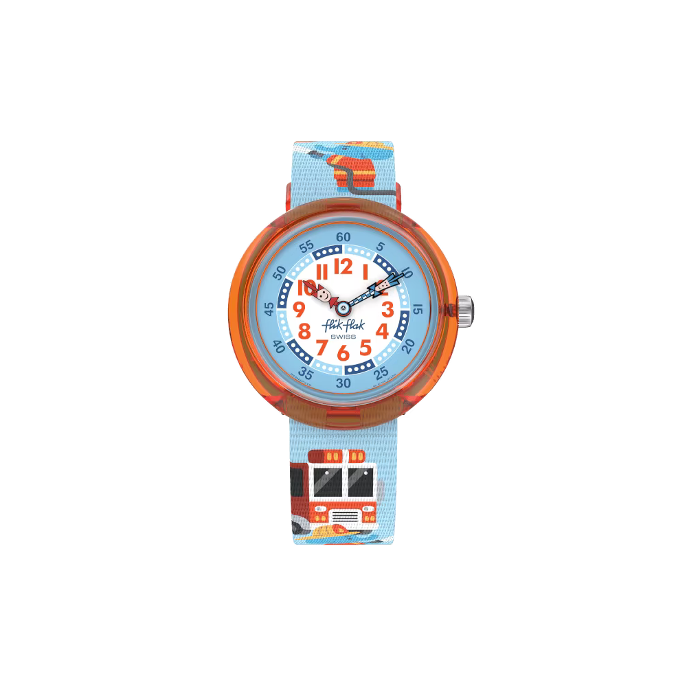 MONTRE FLIK FLAK FIRE STOPPER
