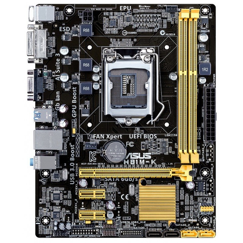 Carte mère ASRock H81M-VG4