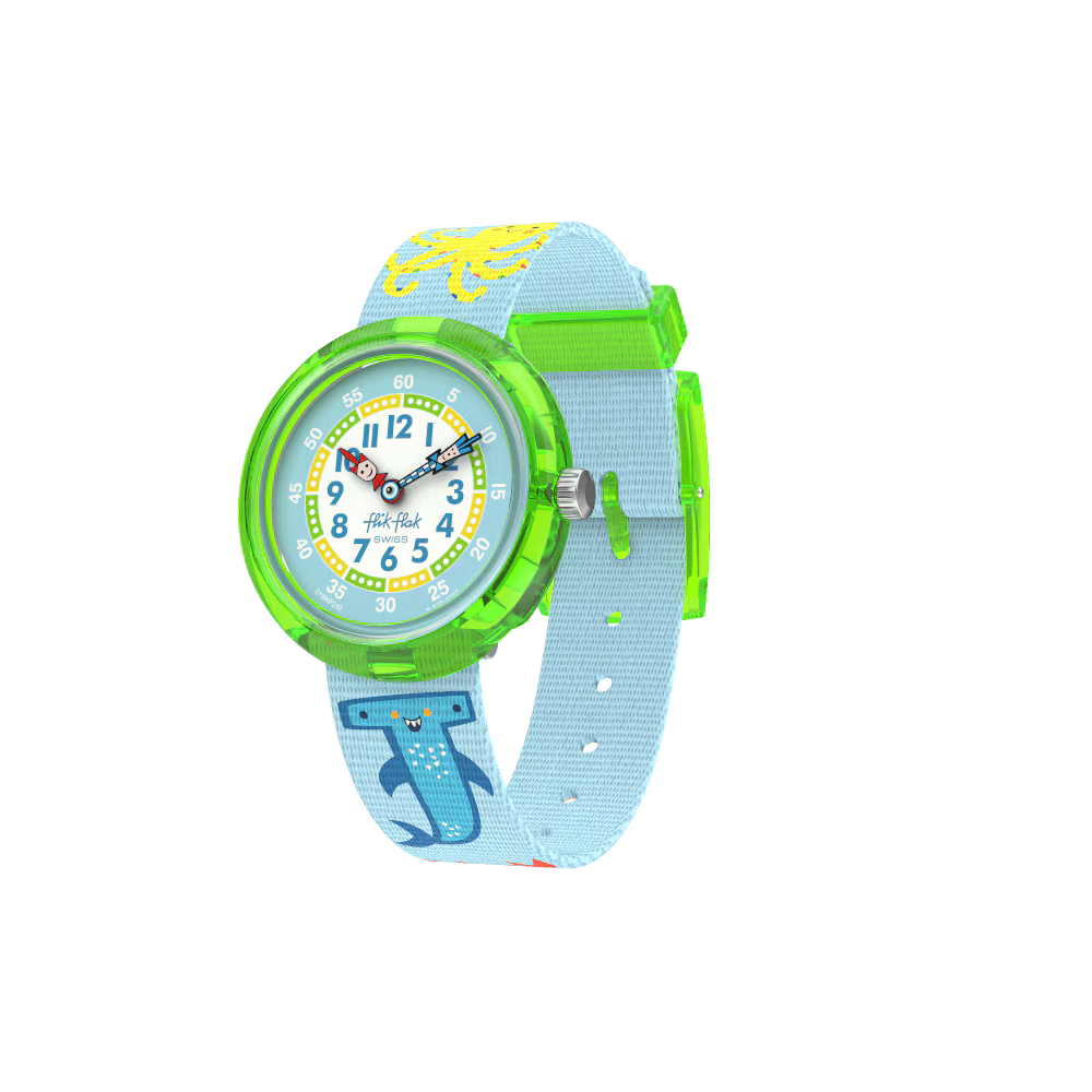 MONTRE FLIK FLAK COLOR IN NEON
