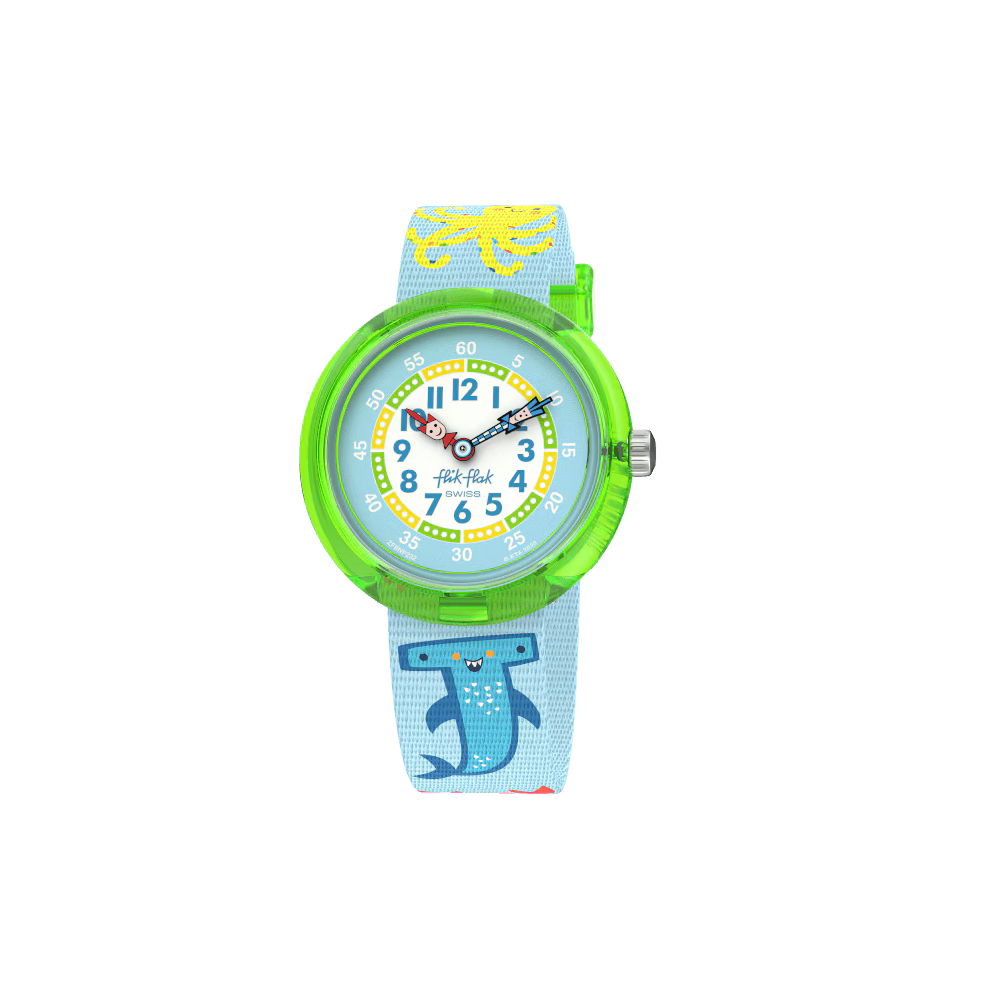MONTRE FLIK FLAK COLOR IN NEON