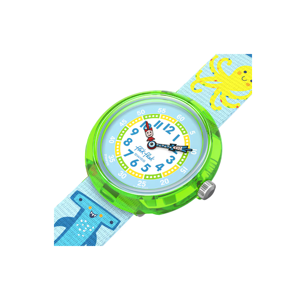 MONTRE FLIK FLAK COLOR IN NEON