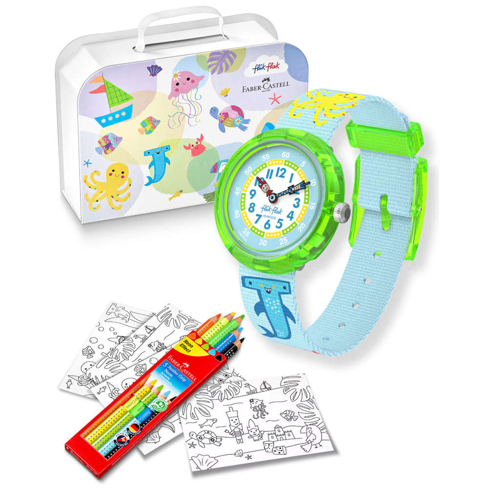 MONTRE FLIK FLAK COLOR IN NEON