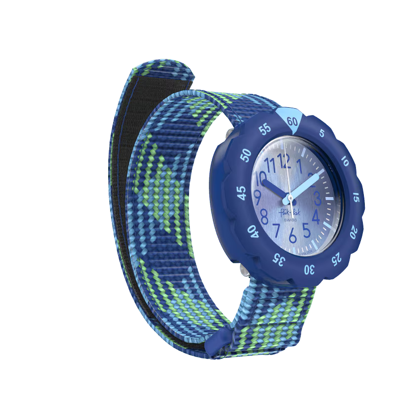 MONTRE FLIK FLAK LOOP IN BLUE