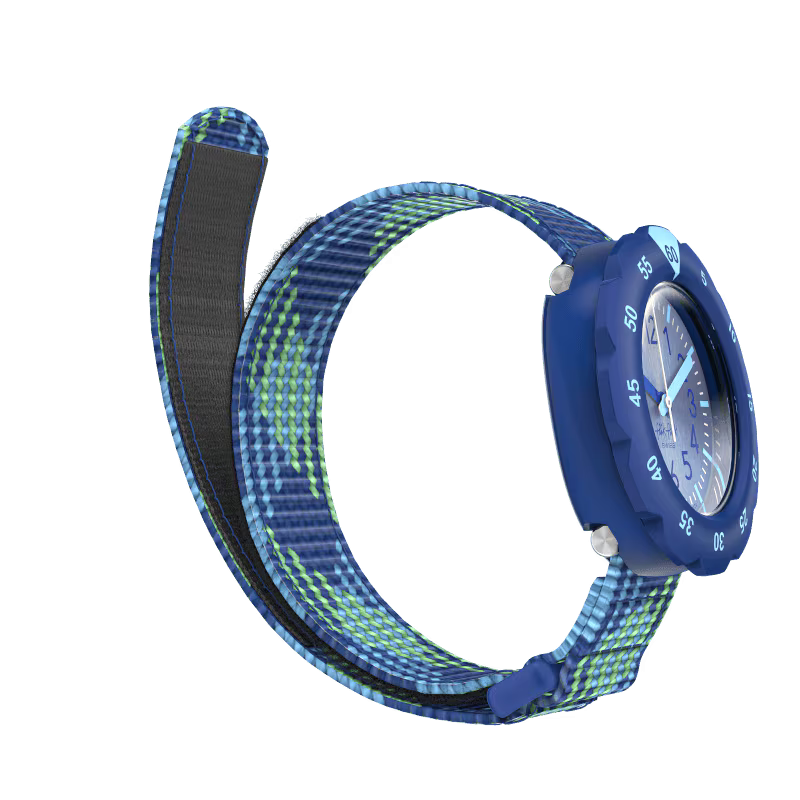 MONTRE FLIK FLAK LOOP IN BLUE