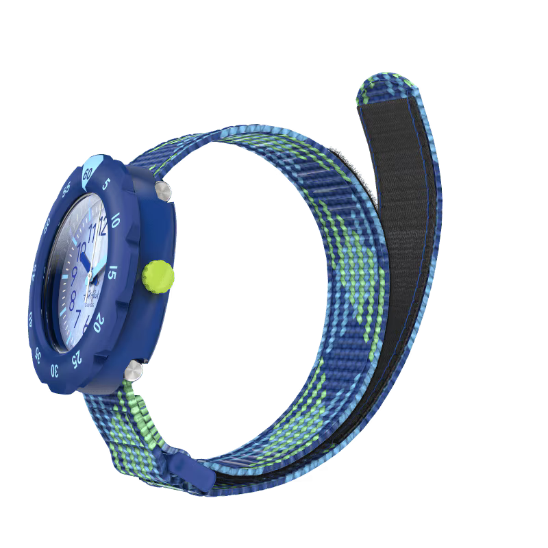 MONTRE FLIK FLAK LOOP IN BLUE