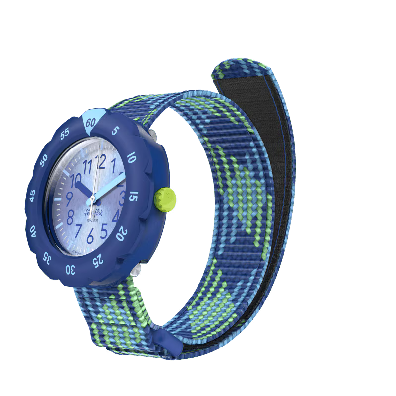 MONTRE FLIK FLAK LOOP IN BLUE