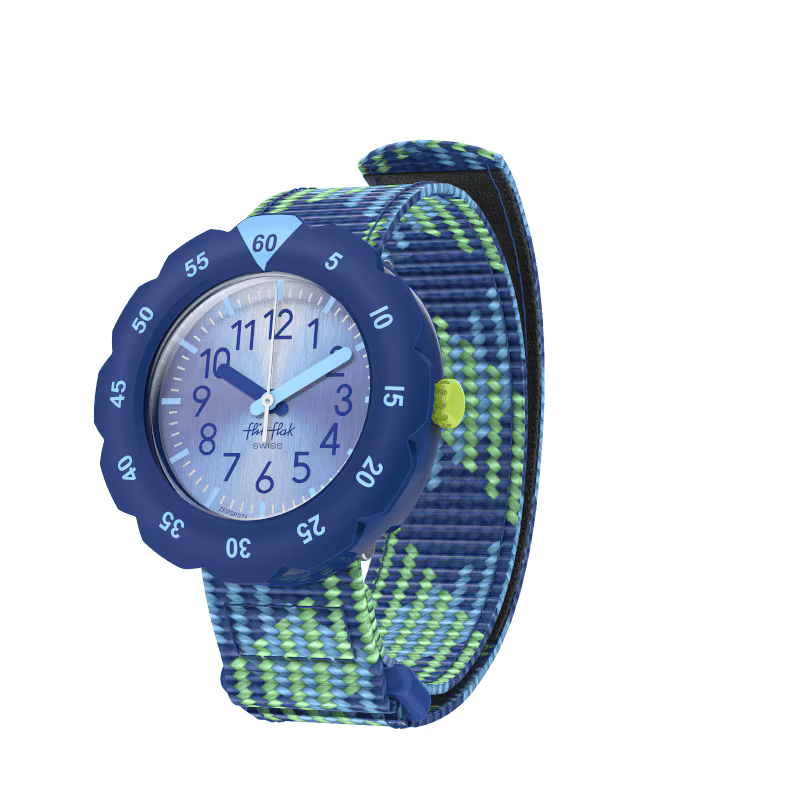 MONTRE FLIK FLAK LOOP IN BLUE