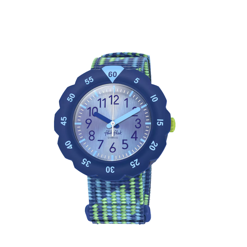 MONTRE FLIK FLAK LOOP IN BLUE