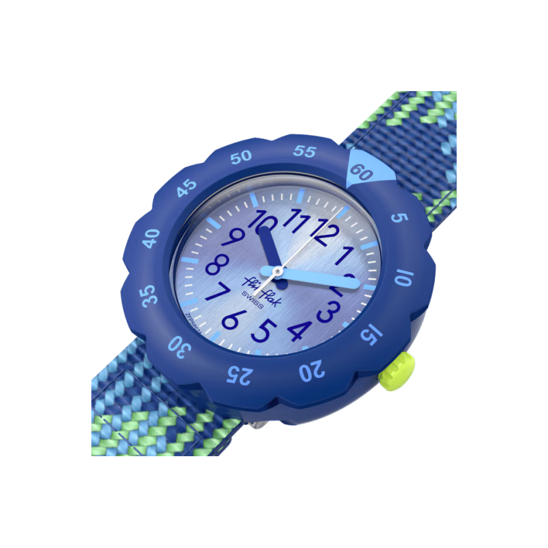 MONTRE FLIK FLAK LOOP IN BLUE