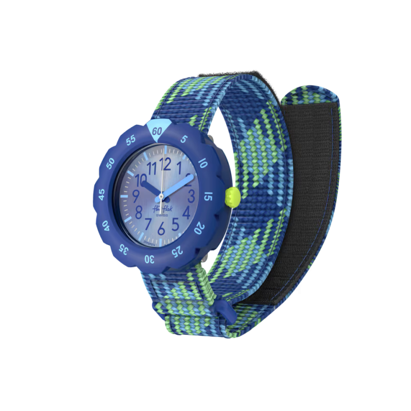 MONTRE FLIK FLAK LOOP IN BLUE
