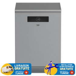 Lave-vaisselle BEKO 15 Couverts / INVERTER / INOX + Livraison + Installation et Mise en Marche Gratuites