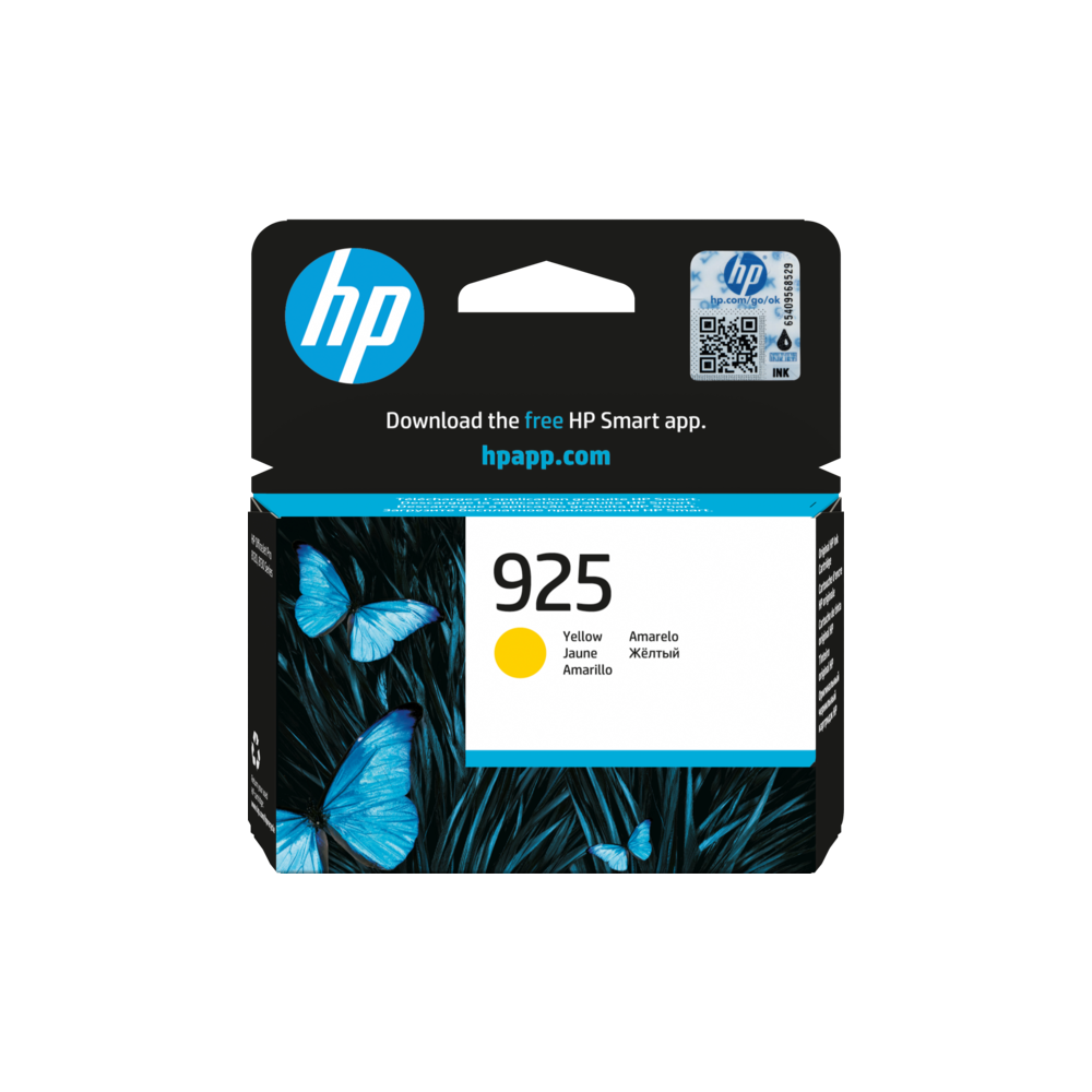 Cartouche Encre Authentique HP 925 / Yellow