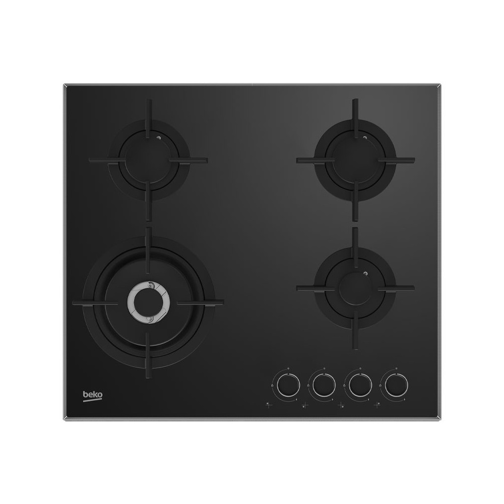 Plaque encastrable BEKO / 60CM / Noir / HCLW64222S