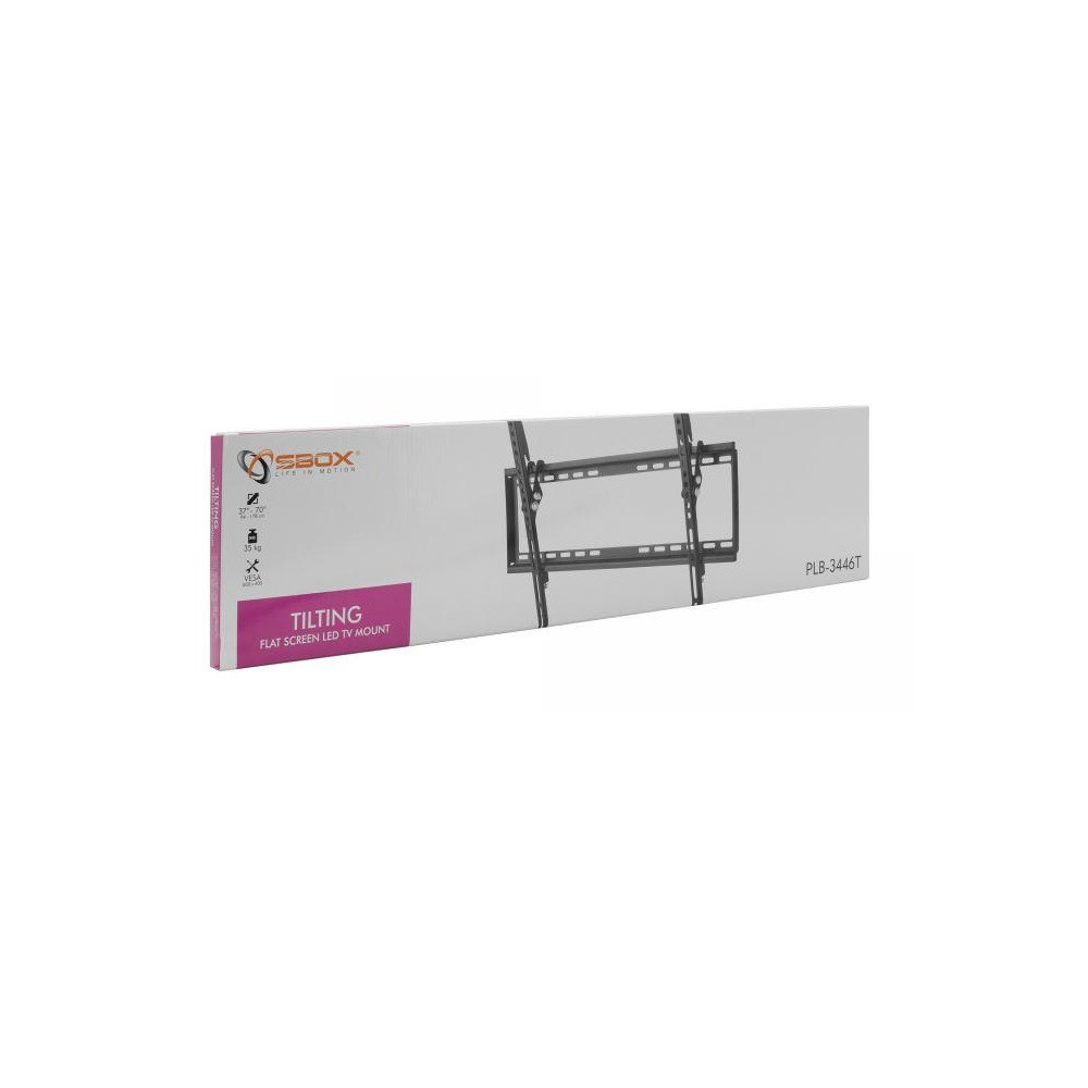 Support Mural Universel avec Inclinaison SBOX PLB-3446T / 37"-70"