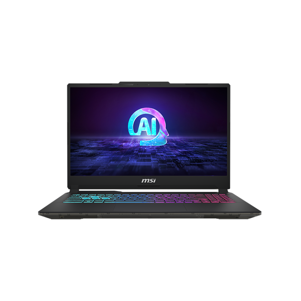 Pc Portable Gamer MSI Cyborg 15 AI A1VFK / Ultra 7 155H / RTX 4060 8G / 32 Go DDR5 / 512 Go SSD / Windows 11 / Noir