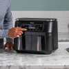 Air Fryer NINJA Foodi 7.6L avec 2 Compartiments / 2400W / Noir / AF300