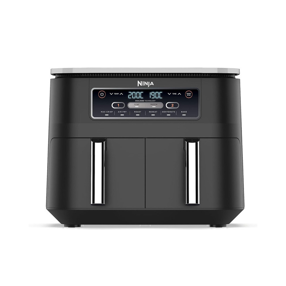 Air Fryer NINJA Foodi 7.6L avec 2 Compartiments / 2400W / Noir / AF300