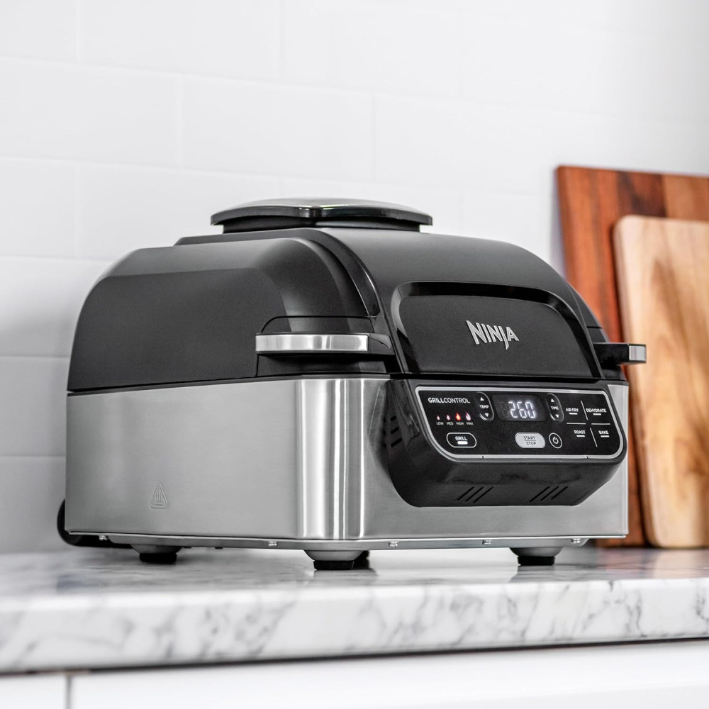Grill d'intérieur & AirFryer Ninja Foodi AG301EU / 9.5L / 1750W