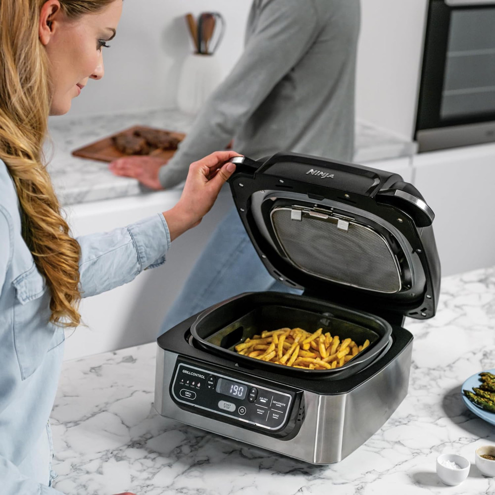 Grill d'intérieur & AirFryer Ninja Foodi AG301EU / 9.5L / 1750W