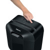 Destructeur de Documents Fellowes LX-50 / Coupe Croisée / Noir