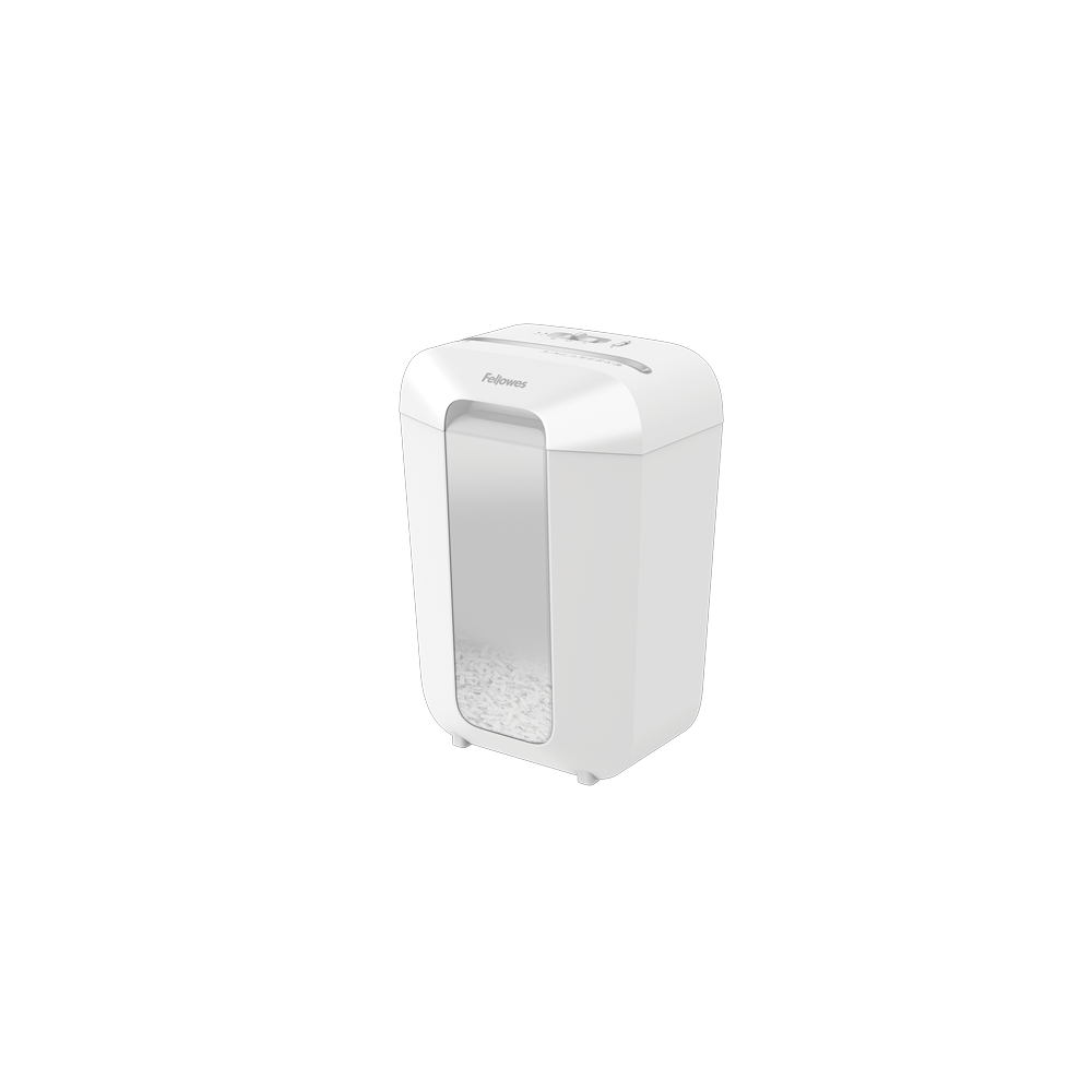 Destructeur Powershred de Documents Fellowes LX-70 / Coupe Croisée / Blanc