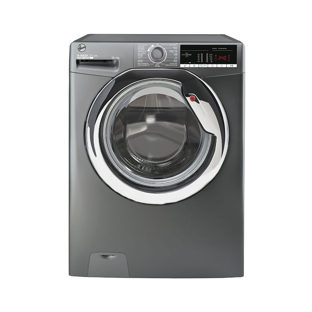 Lave linge Hoover H-WASH 300 LITE 10.5 KG Smart / 1400 trs / Silver