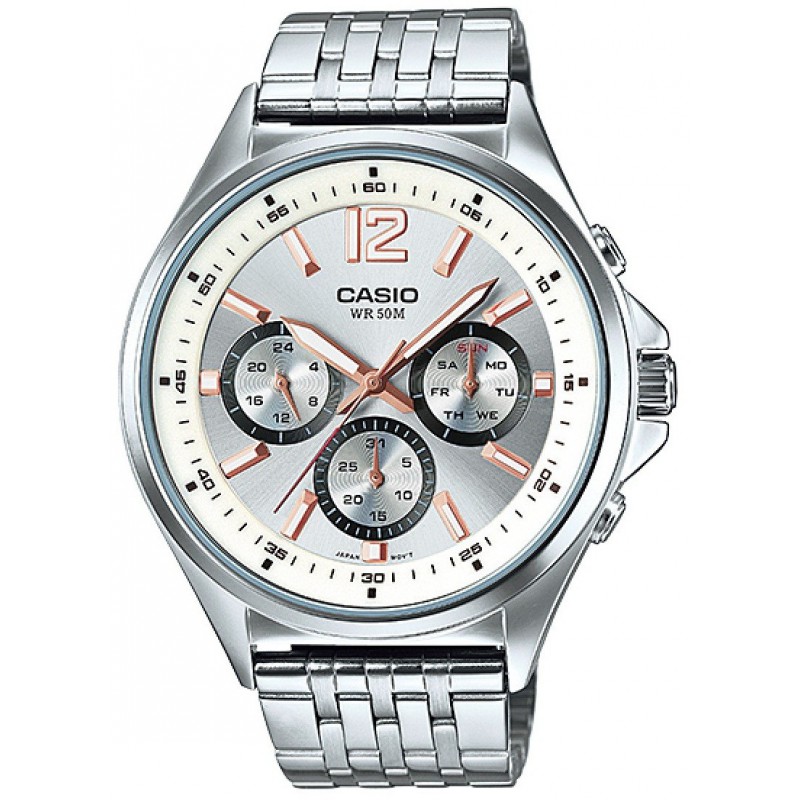 Montre Casio Vintage Series - Montre pour homme Casio - Or - diamètre