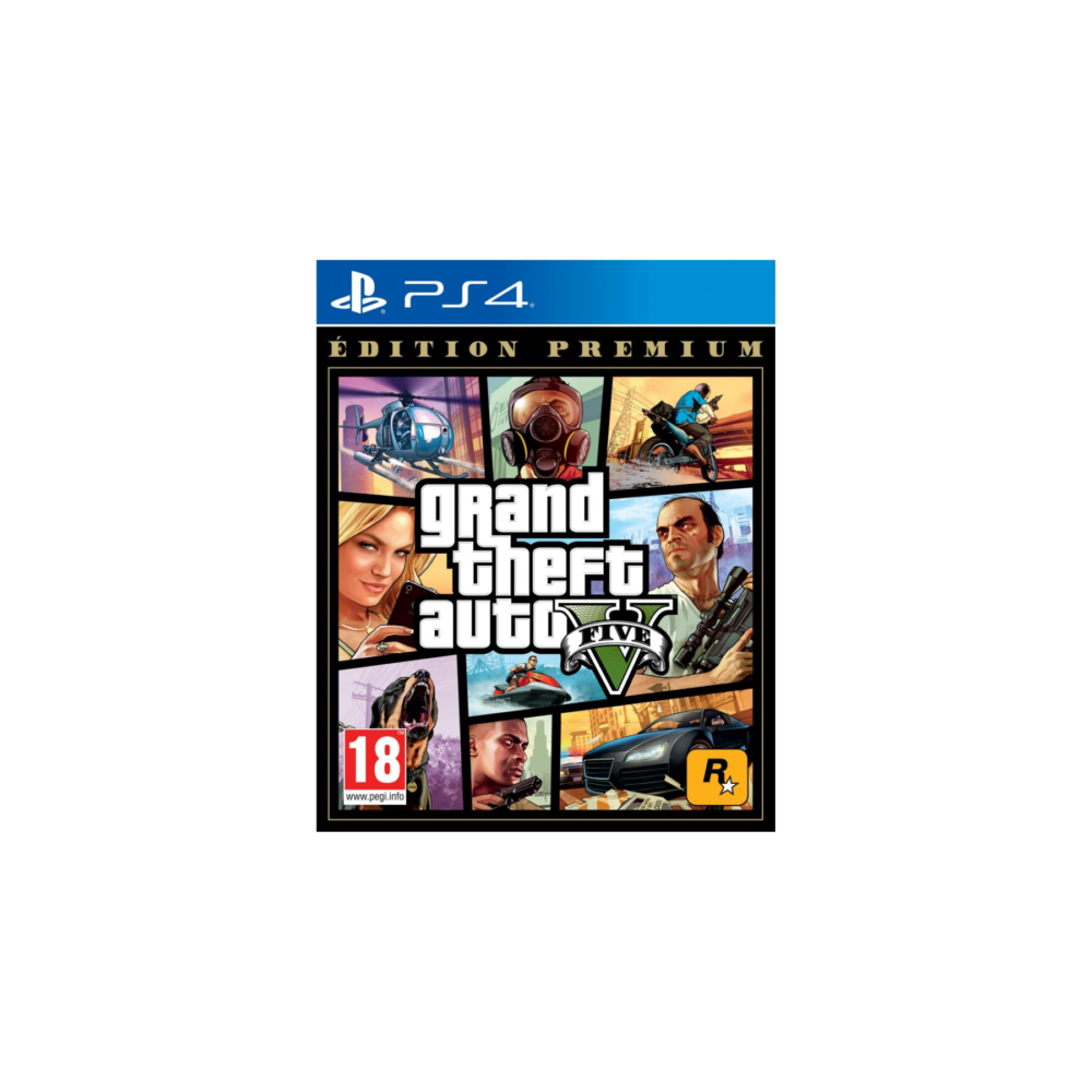 Jeux PS4 Sony GTA V Premium