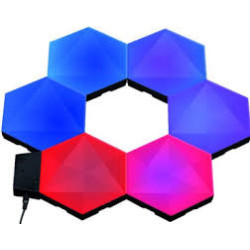 Inferno Smart Light Tiles Konix Drakkar 6 Piéces
