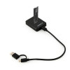Station d'accueil Gembird pour disque SSD M.2 SATA et NVME USB Type-C de bureau / Noir