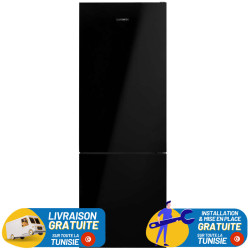 REFRIGERATEUR COMB TELEFUNKEN 481 LITRES  NO FROST NOIR MIROIR