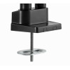 SUPPORT DE MONTAGE GEMBIRD REGLABLE AVEC PLATEAU PC PORTABLE (mouvement complet)