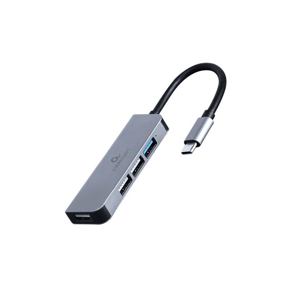 Hub USB Type-C 4-port USB GEMBIRD  (1 x USB 3.1 + 3 x USB 2.0)
