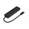 Hub USB GEMBIRD Type-C 4-port USB 3.1 (Gen 1) / NOIR