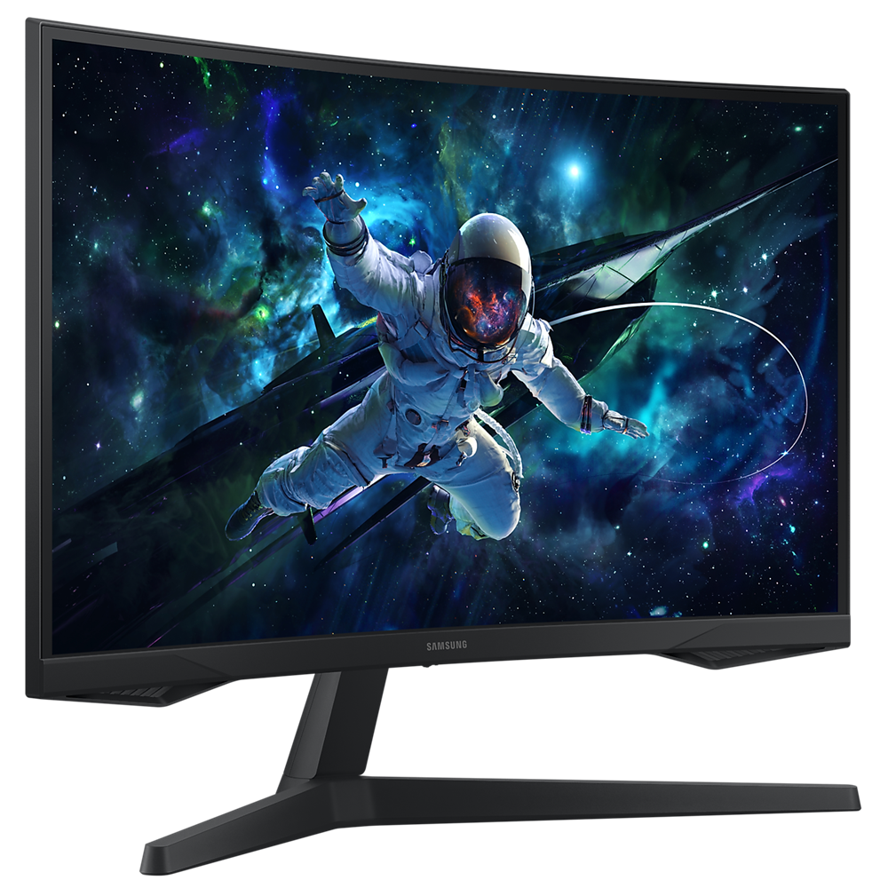 Écran Gaming incurvé Samsung Odyssey G55C 27" QHD / 165 Hz / Noir