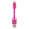 Câble de Poche USB Plat Lightning Charge / Data
