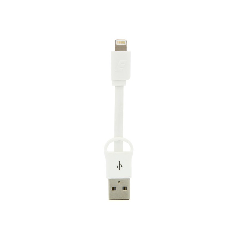 Câble de Poche USB Plat Lightning Charge / Data / Rose