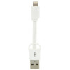 Câble de Poche USB Plat Lightning Charge / Data / Rose