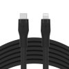 CÂBLE BOOST CHARGE TYPE-C Flex avec connecteur Lightning 3 M - NOIR
