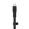CÂBLE BOOST CHARGE TYPE-C Flex avec connecteur Lightning 3 M - NOIR