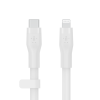 CÂBLE BOOST CHARGE TYPE-C Flex avec connecteur Lightning 3 M - BLANC