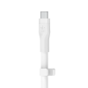 CÂBLE BOOST CHARGE TYPE-C Flex avec connecteur Lightning 3 M - BLANC