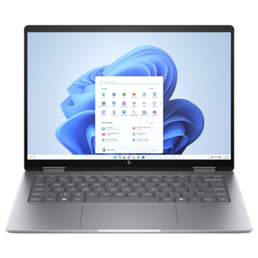 Pc Portable 2-en-1 HP ENVY X360 14-fc0003nk / Ultra 7 155U / 16 Go DDR5 / 1 To SSD / Windows 11 / Silver
