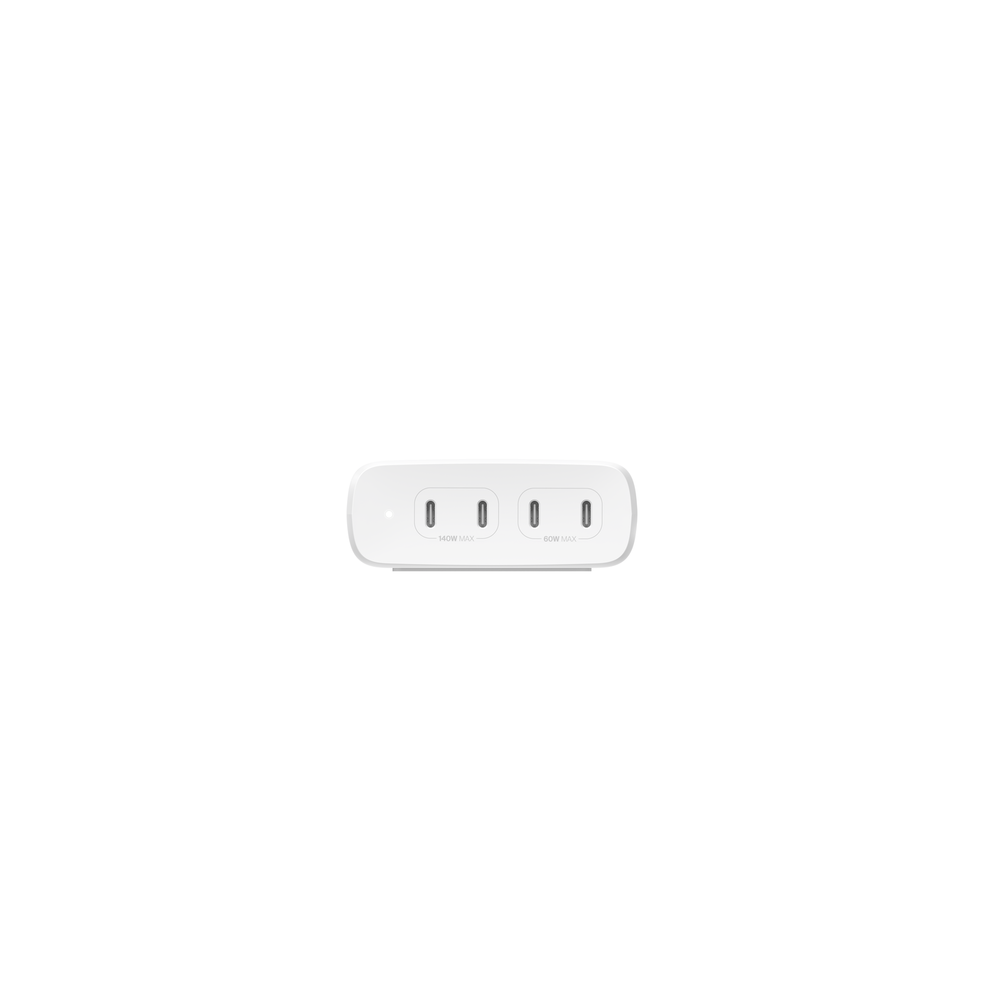 Chargeur BoostCharge Pro GaN 4 ports USB-C (200 W) BLANC